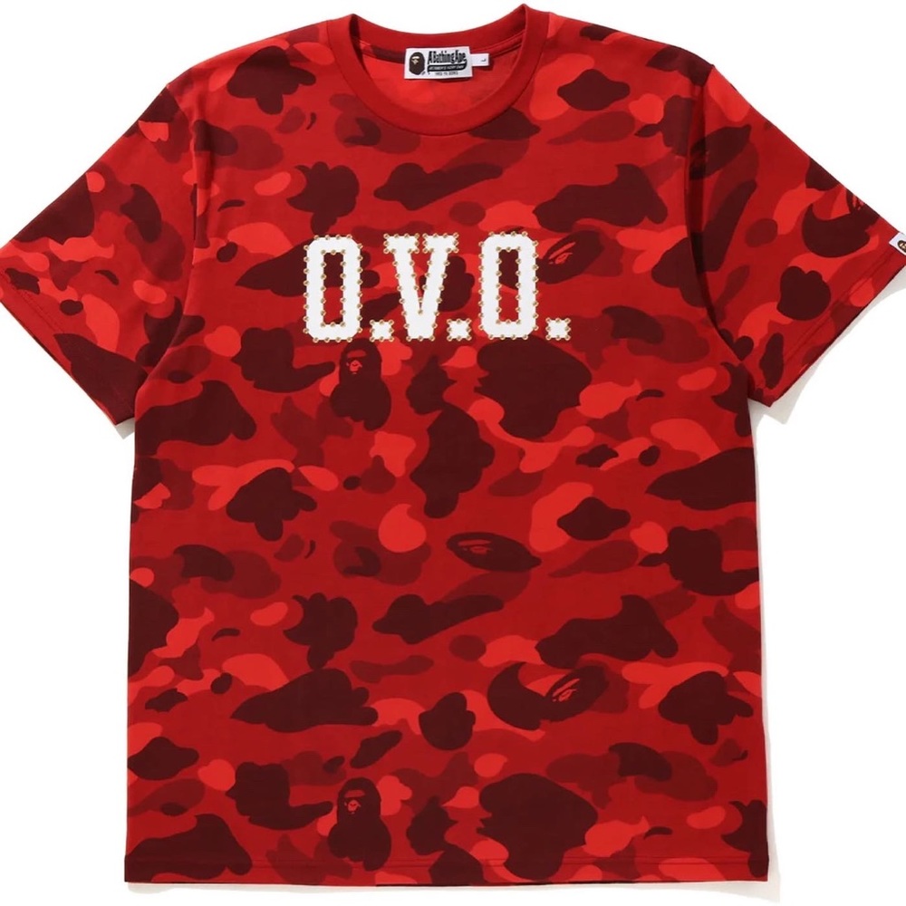BAPE x OVO Camo Tee